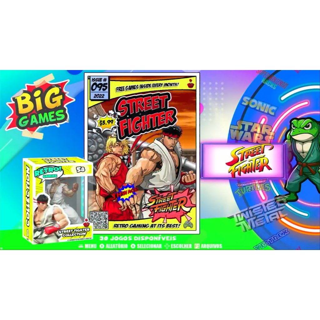 Fliperama Portatil 17mil jogos Optico profissional | Shopee Brasil