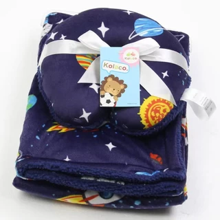 KIT Cobertor Infantil Manta Dupla para Bebê + Almofada 100 x 70cm em Oferta na Shopee