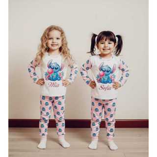 Pijama  infantil Feminino > Pijama Longo > Pijama Personalizado com nome ou sem . em Oferta na Shopee