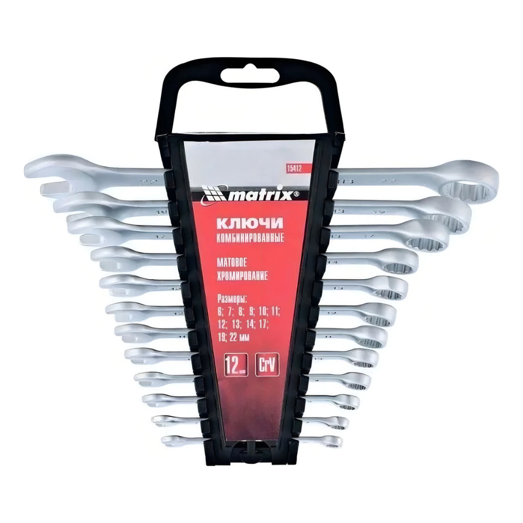 Jogo De Chave Combinada Cromoda Vanadio 6 À 22mm 12 Peças MTX Oferta