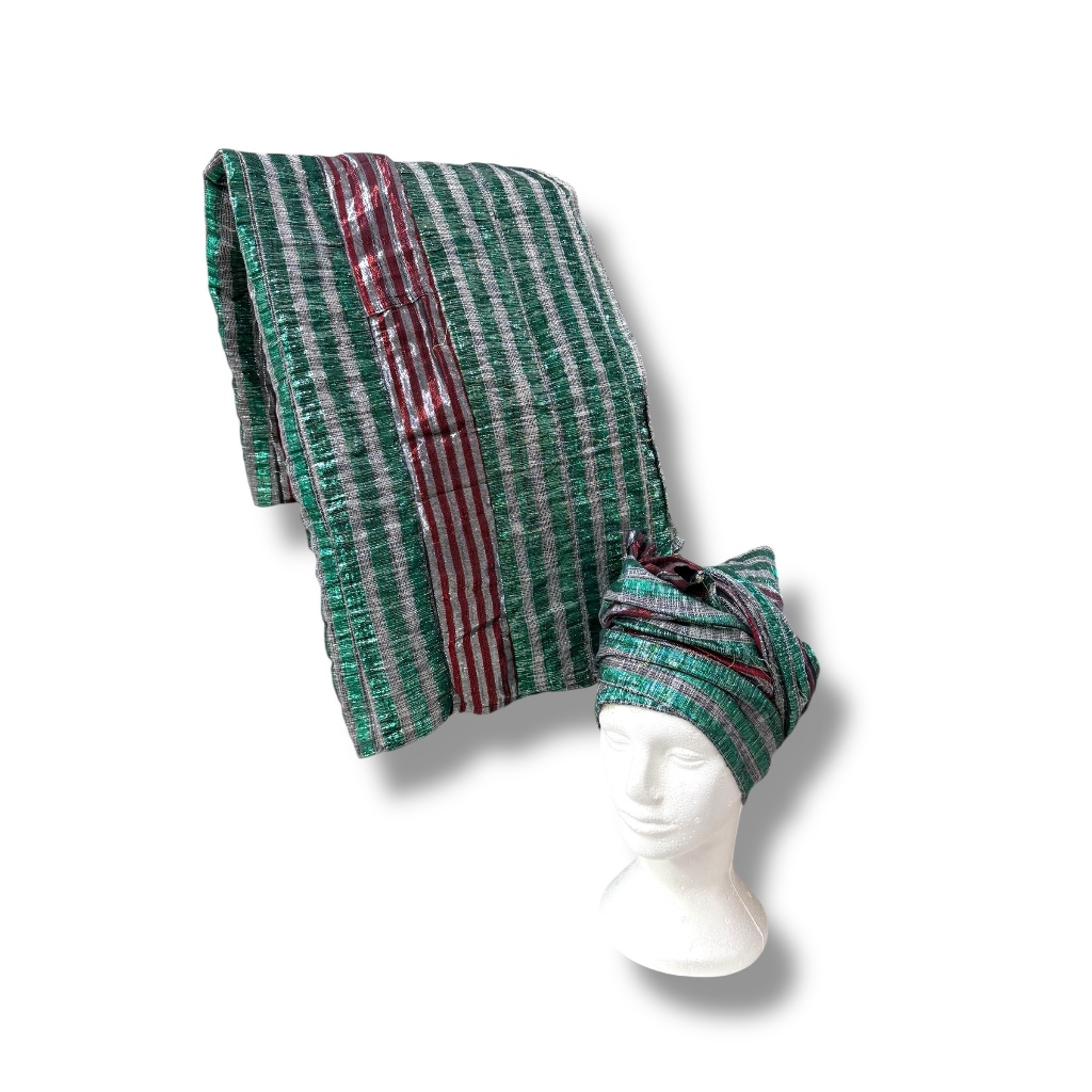 Conjunto De Ipele Africano Pano da Costa e Da Cabeça | Shopee Brasil