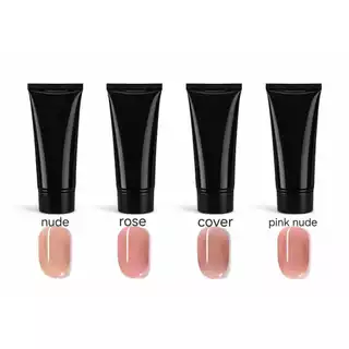 Kit 3 Polygel Acrílico Alongamento Poligel Molde F1 Unha 30g Cor ALEATORIA em Oferta na Shopee