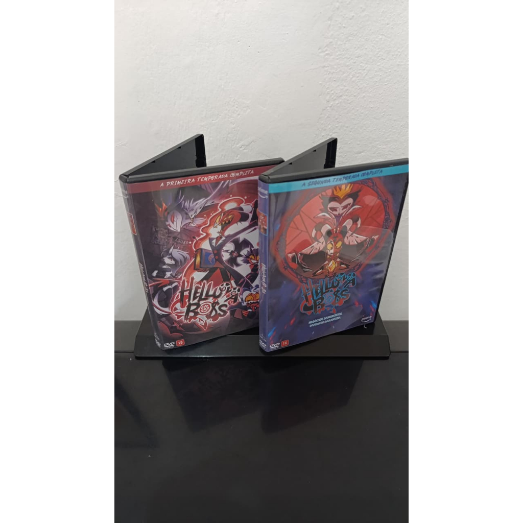 DVD - Série Helluva Boss - 1ª/2ª Temporada Completa Desenhos Box