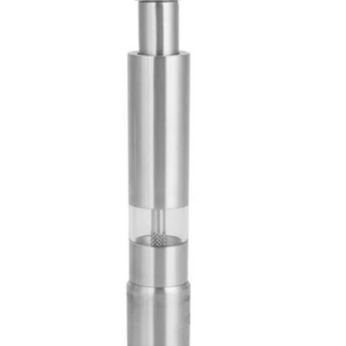Moedor De Pimenta Metal Manual Inox com Visor