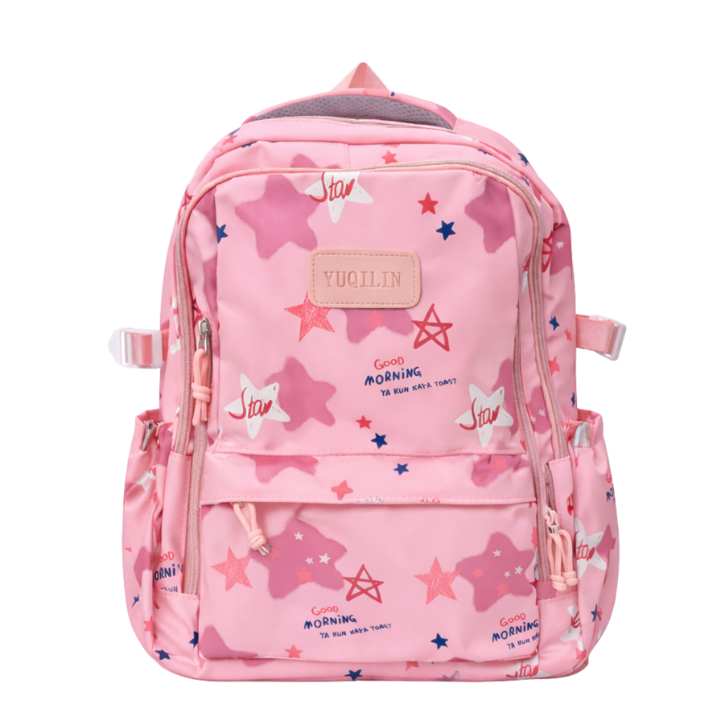 Mochila Escolar Juvenil Feminina Reforçada Estampada Grande | Shopee Brasil