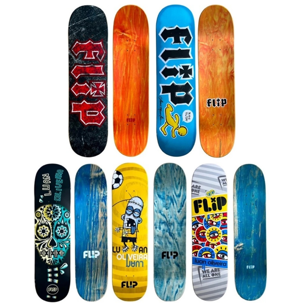 Shape Flip Maple 7.75 8.0 8.1 8.25 8.5 - Rioskateboard | Shopee Brasil