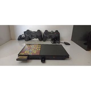 Playstation 2 com 43 jogos 2 controles