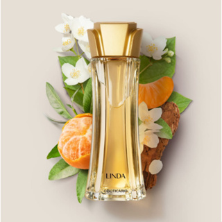 Perfume Colônia Linda Feminino 100ml - Alegria Frutal, Delicadeza Floral, Personalidade Amadeirada em Oferta na Shopee