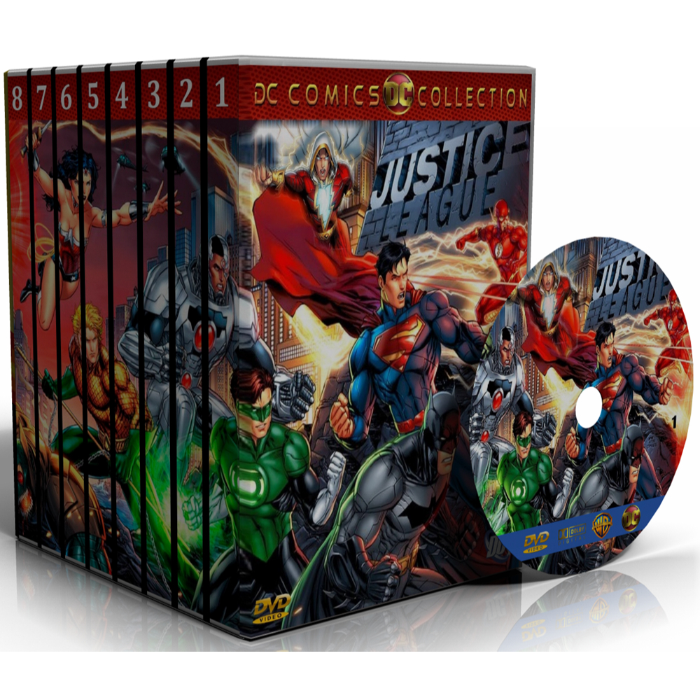 DVD coleção DC Comics Collection - PACK COM 63 FILMES EM ANIMAÇÕES EM ...