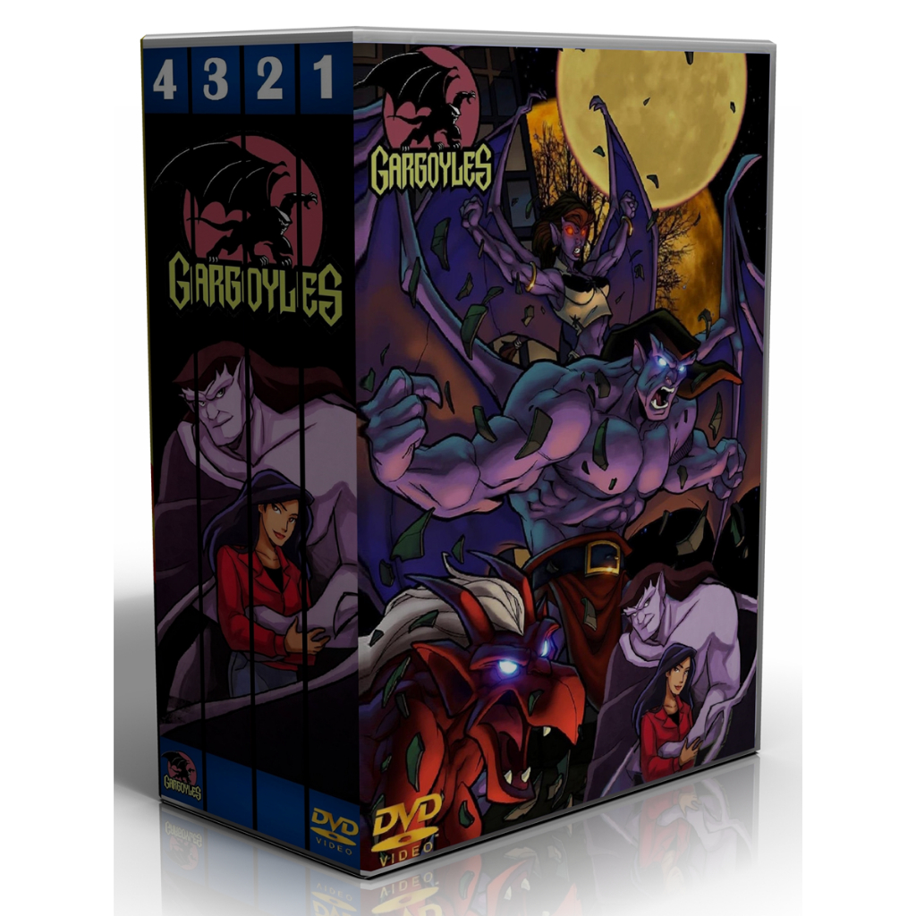 DVD desenho Os Gárgulas - Gargoyles - Gargolas - Edição contendo a