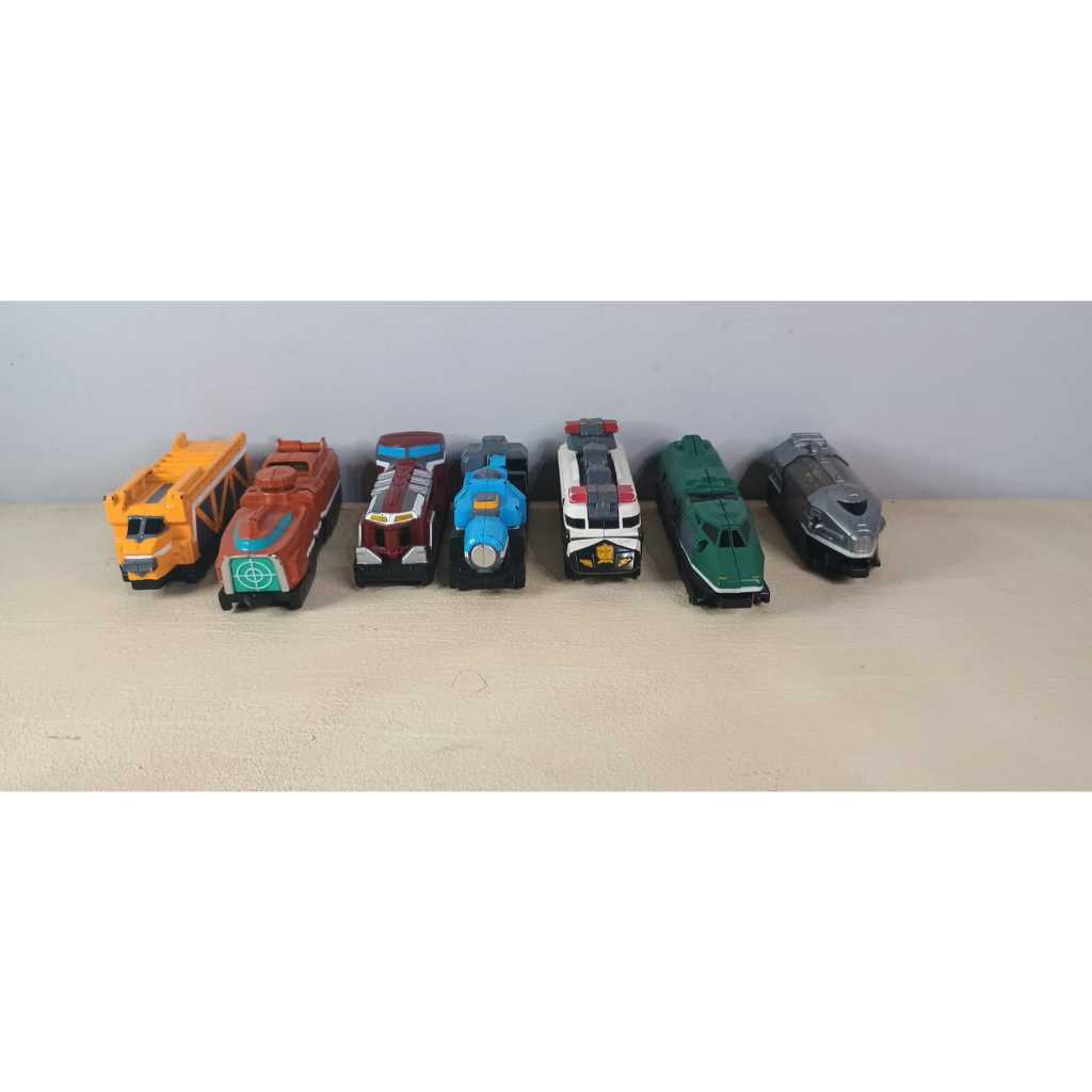 Kit Acessório Super Sentai Toqger 7 Ressha System