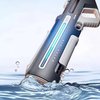 Arma Elétrica Lançadora De Água Watergun Com Led03
