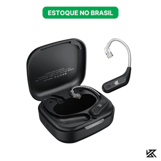 Adaptador Módulo Bluetooth Sem Fio KZ AZ09 TWS Fone de Ouvido Gancho Estojo de Carregamento