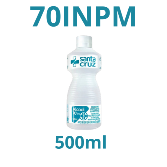 Álcool 500ml...alcoo70%