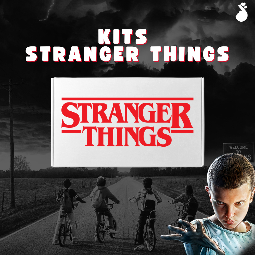 Kit Stranger Things - Eleven Mike Dustin Lucas Will Max Hopper Joyce ...