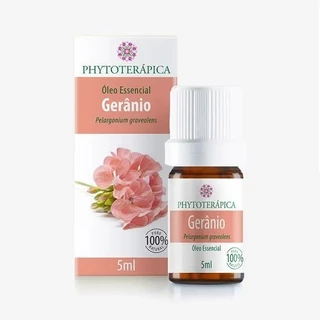 Óleo Essencial Gerânio 5ml - Phytoterápica em Oferta na Shopee