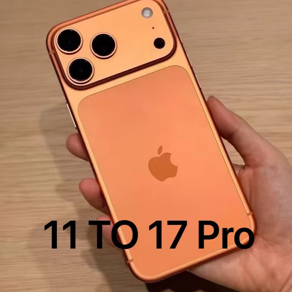 Carcaça iPhone 11 para iPhone 17 Pro | Conversão Completa