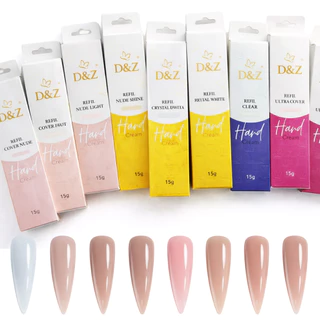 Refil Sachê 15g D&Z Gel Control Borboleta Gel Alongamento Para Unhas em Oferta na Shopee