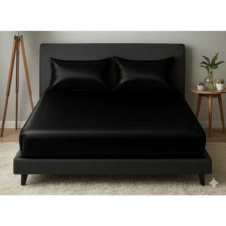 jogo de lençol cetim 03 Peças  Brilhante Luxo  Casal ,Queen  e King em Oferta na Shopee