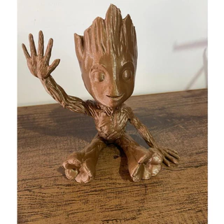decoração groot, boneco marvel, decoração geek, decoração nerd,personagem, groot 20cm, enfeite groot, presente geek