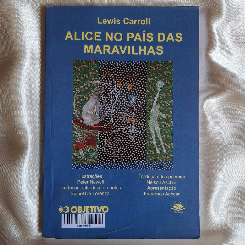 LIVRO - ALICE NO PAÍS DAS MARAVILHAS - LEWIS CARROLL (EDITORA SOL ...