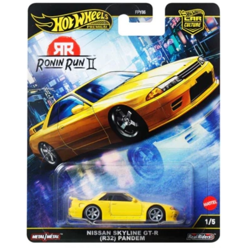 Hot Wheels Premium - Nissan Skyline GT-R (R32) Pandem - HW Car