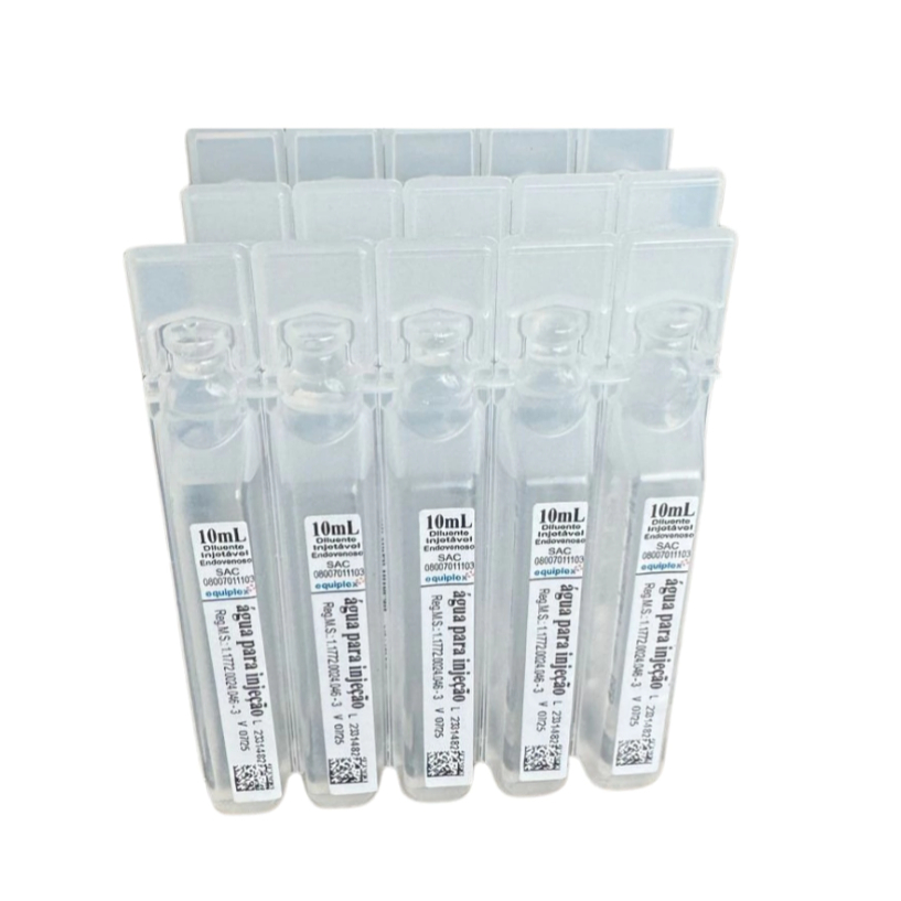 Agua Para Injeção - 50 Unidades - Marca Equiplex | Shopee Brasil