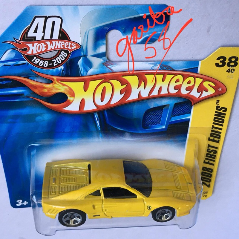 HOT WHEELS FERRARI 288 GTO 2008 FIRST EDITIONS GARIBA58 | Shopee