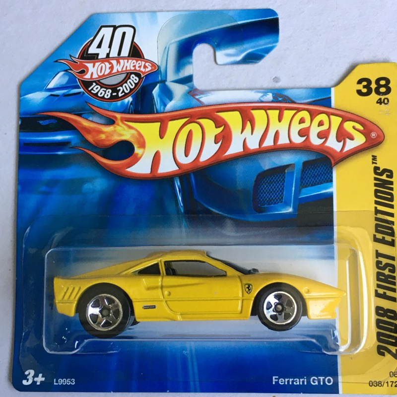ミニカー HOTWHEELS Ferrari 288 GTO 1/18 HOT WHEELS FERRARI 288 GTO 2008 FIRST EDITIONS GARIBA58 | Shopee
