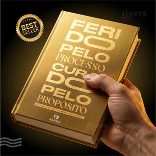 Livro Ferido pelo Processo Curado Pelo Propósito | Livro Best Seller