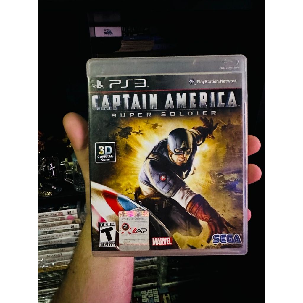 jogo original para ps3 capitão américa | Shopee Brasil