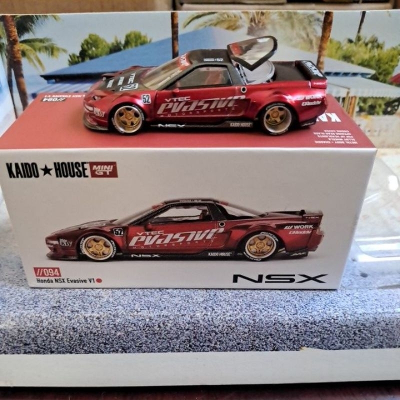 Miniatura Mini GT Kaido House Honda NSX Evasive V1 KW Greddy | Shopee ...
