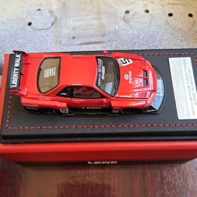Miniatura Inno64 Resin Resina Nissan Skyline R34 Super Silhouette