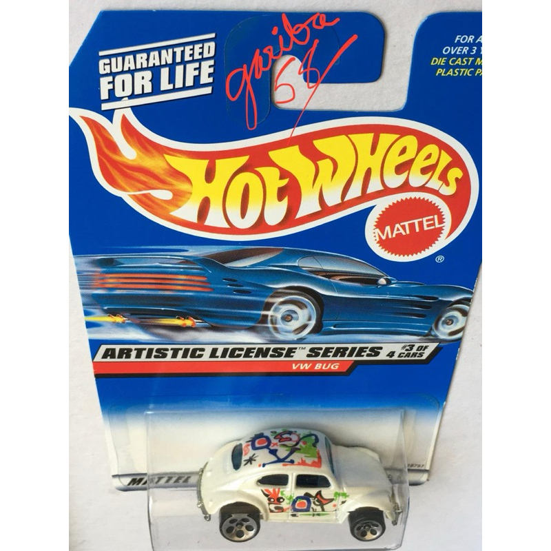 HOT WHEELS VW BUG FUSCA VOLKSWAGEN BEETLE 1998 ARTISTIC LICENSE