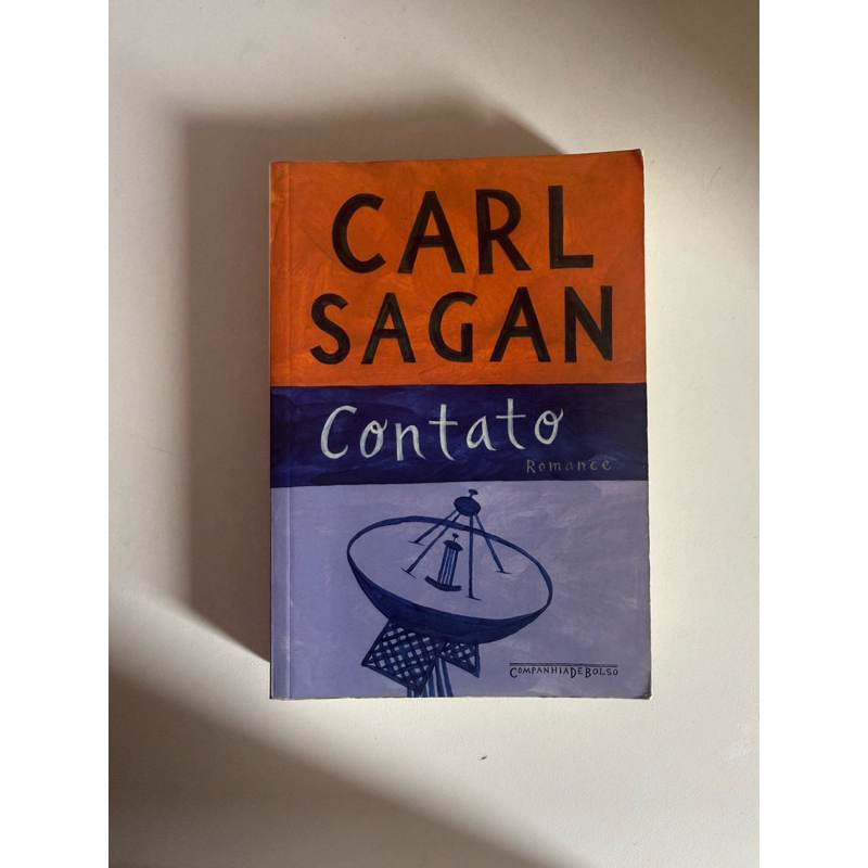 Contato Carl Sagan Companhia de Bolso | Shopee Brasil