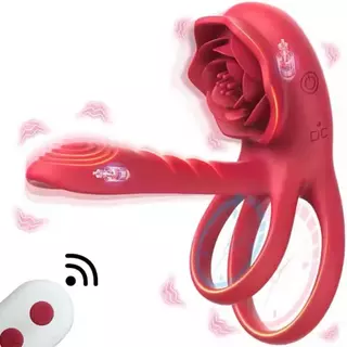 Anel Peniano Vibratório para Casal com Controle, Retarda Ejaculação, 10 Modos – BX-81SOR em Oferta na Shopee