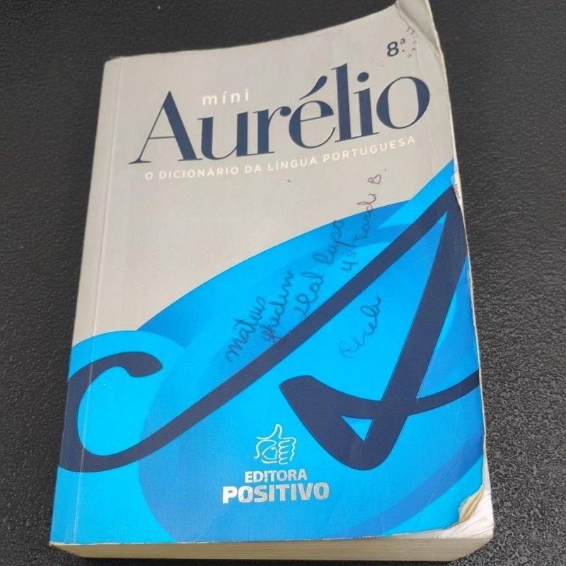 Mini Aurélio O Dicionário da língua portuguesa | Shopee Brasil