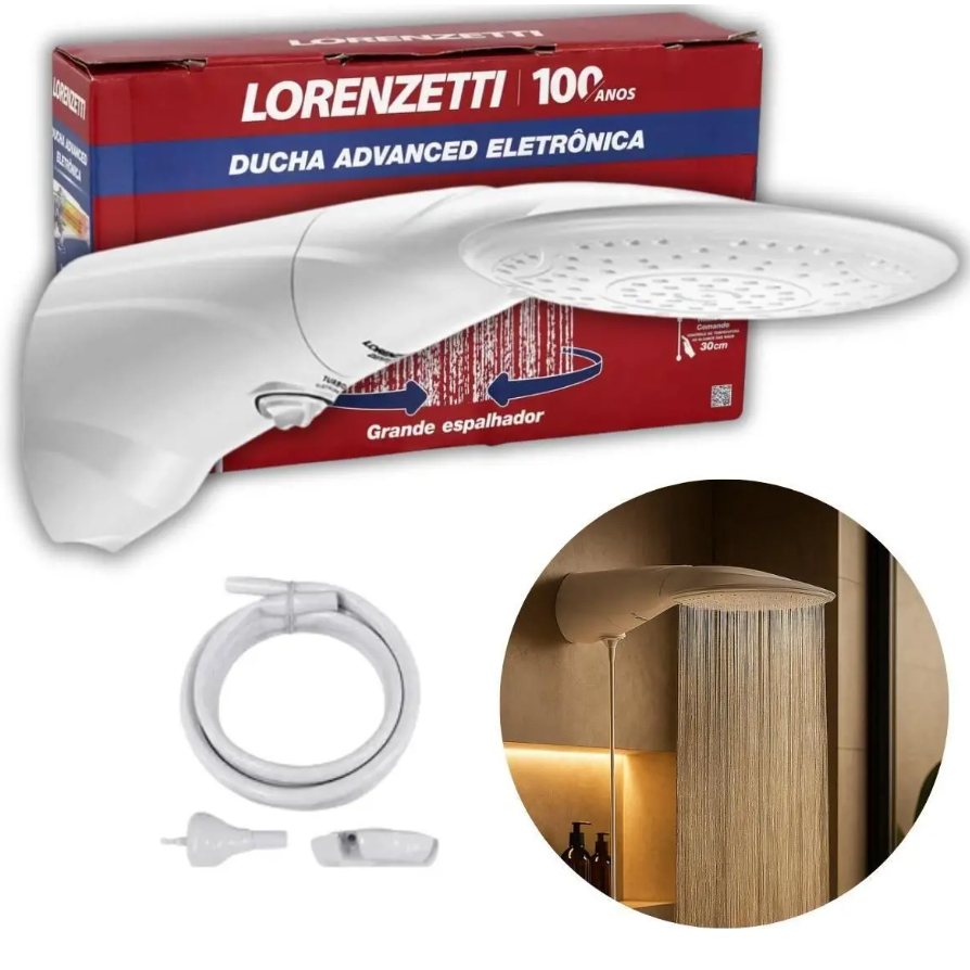 Ducha Eletrônica Advanced Lorenzetti | Shopee Brasil