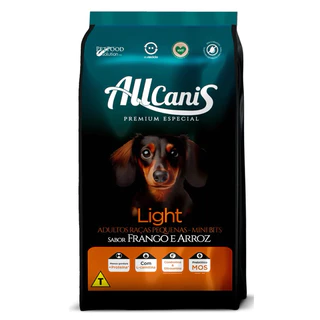 Ração Allcanis Light Castrados Cães Raças Pequenas 10kg