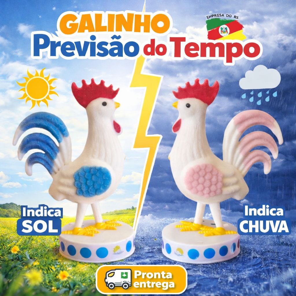 Galo do Tempo de Portugal Galinho Muda de Cor conforme Sol ou Chuva ...
