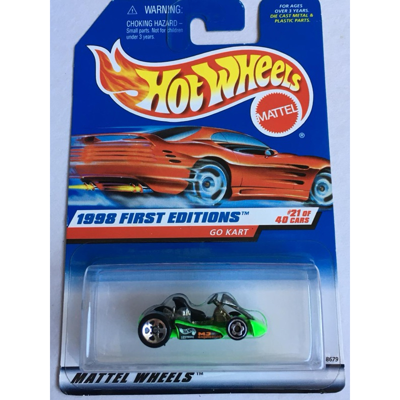 HOT WHEELS GO KART 1998 FIRST EDITIONS GARIBA58 | Shopee Brasil