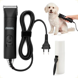 Máquina de Tosa Pet Profissional Groomer Bivolt 2 Velocidades 3500RPM 30W Petshop Silenciosa e Leve em Oferta na Shopee