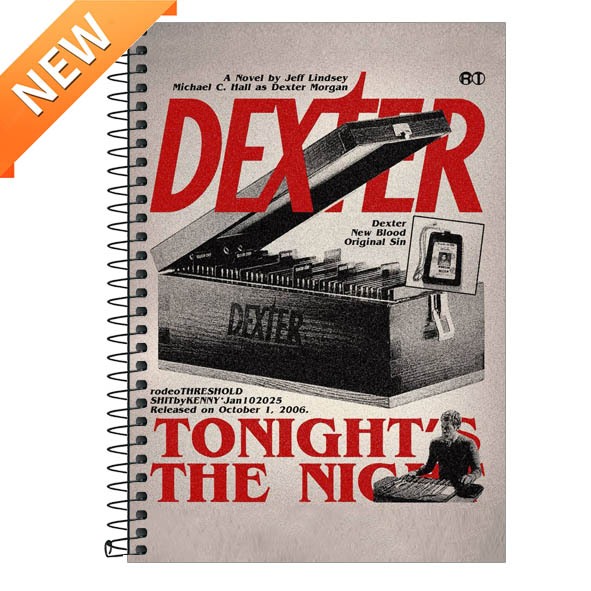Caderno Personalizado DEXTER - 1 matéria, 10 matérias 20 matérias