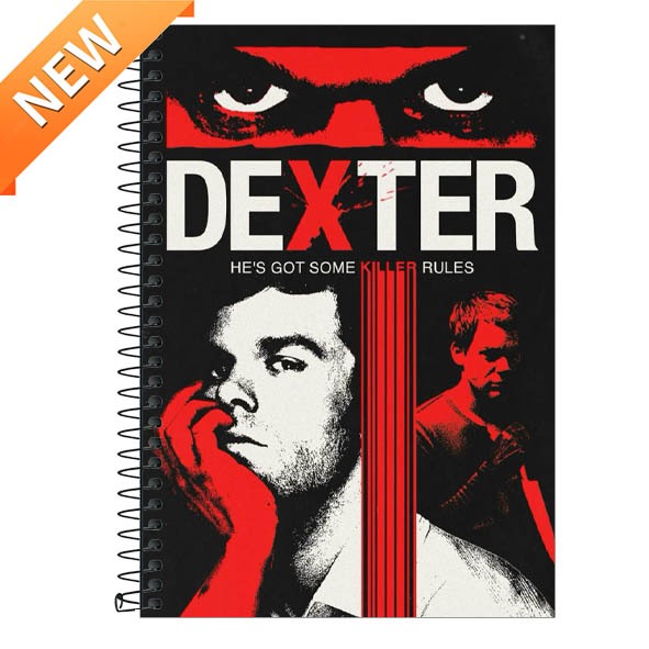 Caderno Personalizado DEXTER - 1 matéria, 10 matérias 20 matérias