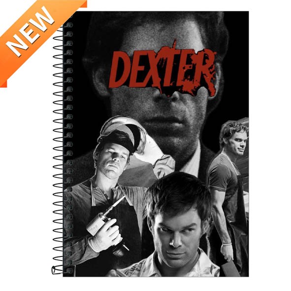 Caderno Personalizado DEXTER - 1 matéria, 10 matérias 20 matérias