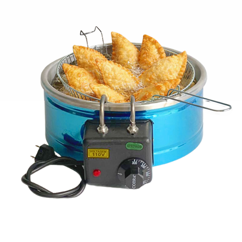 Fritadeira Elétrica - Rysa Imports - Inox Tacho 2 litros 110