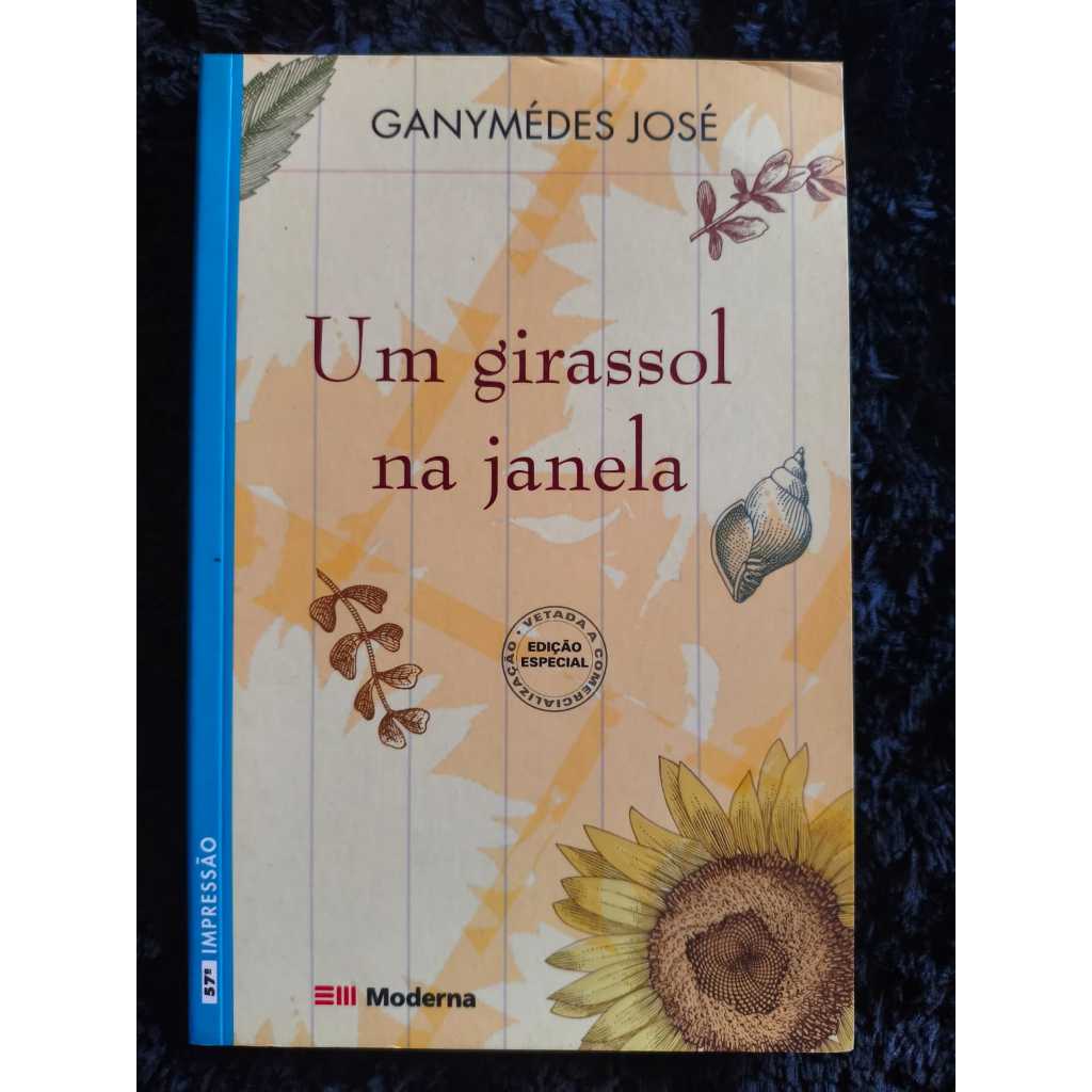 Livro Um Girassol Na Janela | Shopee Brasil