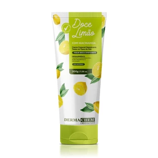Creme Corporal Desodorante Doce Limão 200g Dermachem em Oferta na Shopee