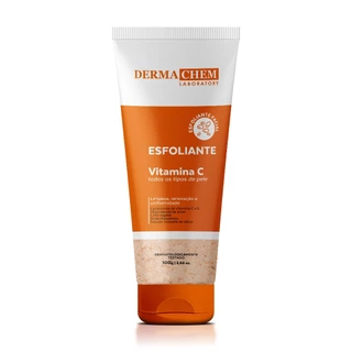 Gel Esfoliante Facial Vitamina C 100ml Dermachem em Oferta na Shopee
