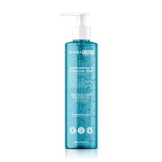 Espuma Cremosa de Limpeza Facial 240ml Hidratação e Maciez da Pele Com Aloe Vera Dermachem em Oferta na Shopee